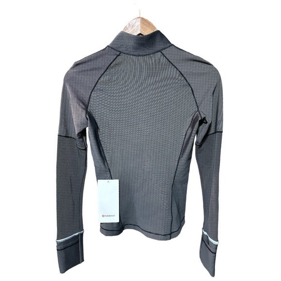 NWT - Lululemon Two Toned Running Half Zip - size 4 - Picture 6 of 7